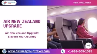 Air New Zealand Upgrade