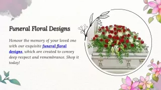 Funeral Floral Designs