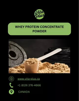 WHEY PROTEIN CONCENTRATE POWDER