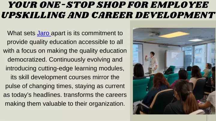 your one stop shop for employee upskilling