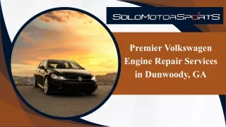 Premier Volkswagen Engine Repair Services in Dunwoody, GA