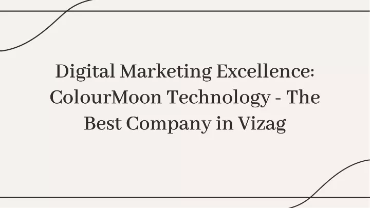 digital marketing excellence colourmoon