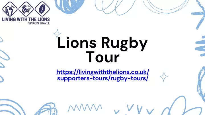 lions rugby tour