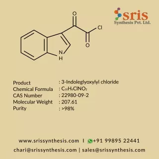 3-Indoleglyoxylyl chloride