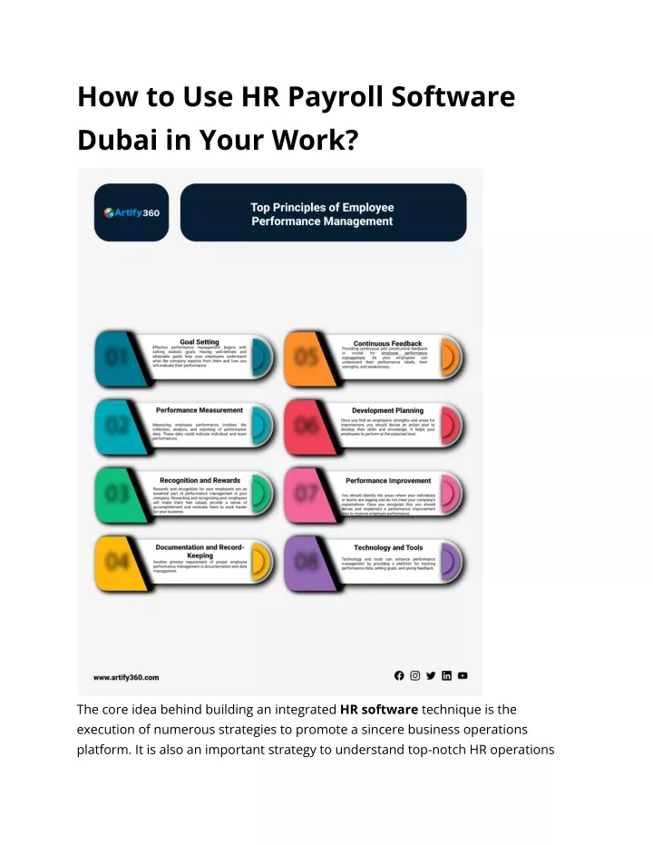 how to use hr payroll software dubai in your work