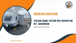 Your One-Stop RV Shop in St. George
