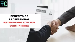 The Advantages of Using Professional Networking Sites for Job Search in India
