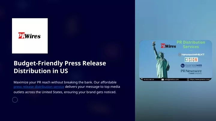 budget friendly press release distribution in us