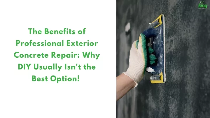 the benefits of professional exterior concrete