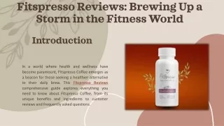 fitspresso reviews brewing up a storm