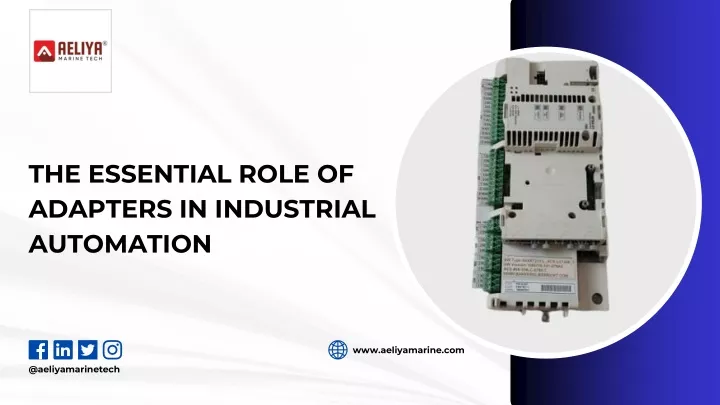 the essential role of adapters in industrial