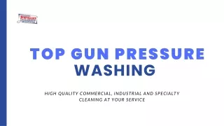 Introduction to Industrial Pressure Washing