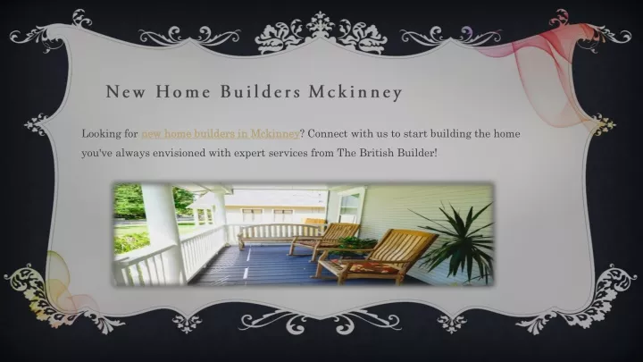 new home builders mckinney