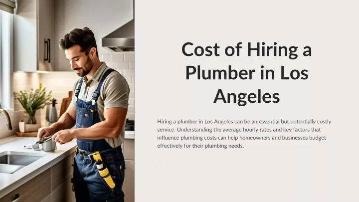 cost of hiring a plumber in los angeles