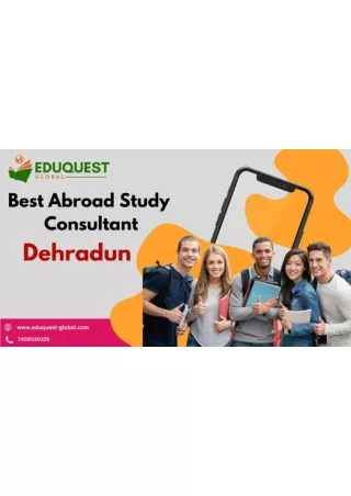 Best Study Abroad Consultant Dehradun