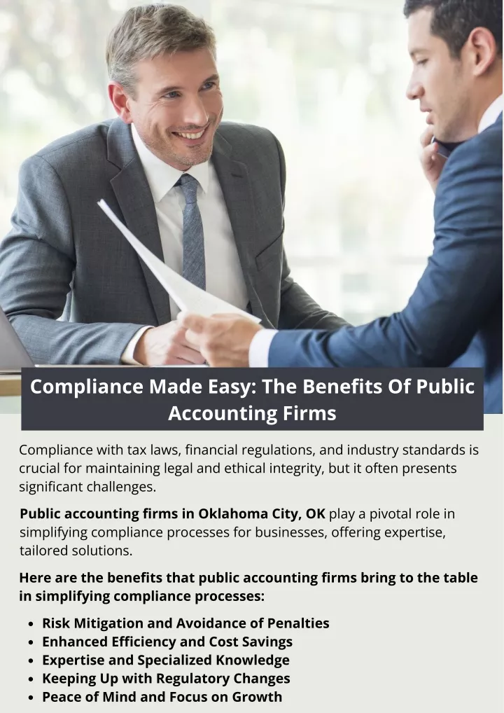 compliance made easy the benefits of public