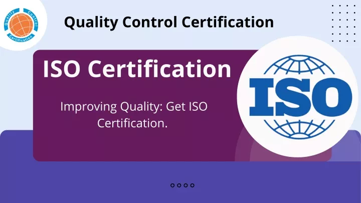 quality control certification