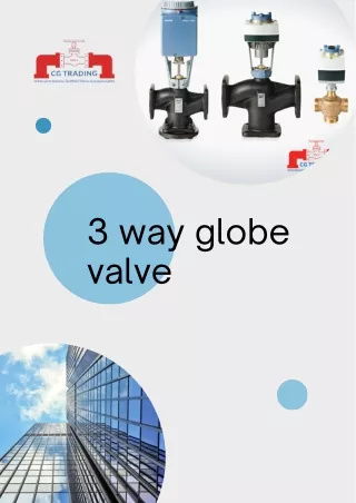 3 way globe valve -  CG Trading