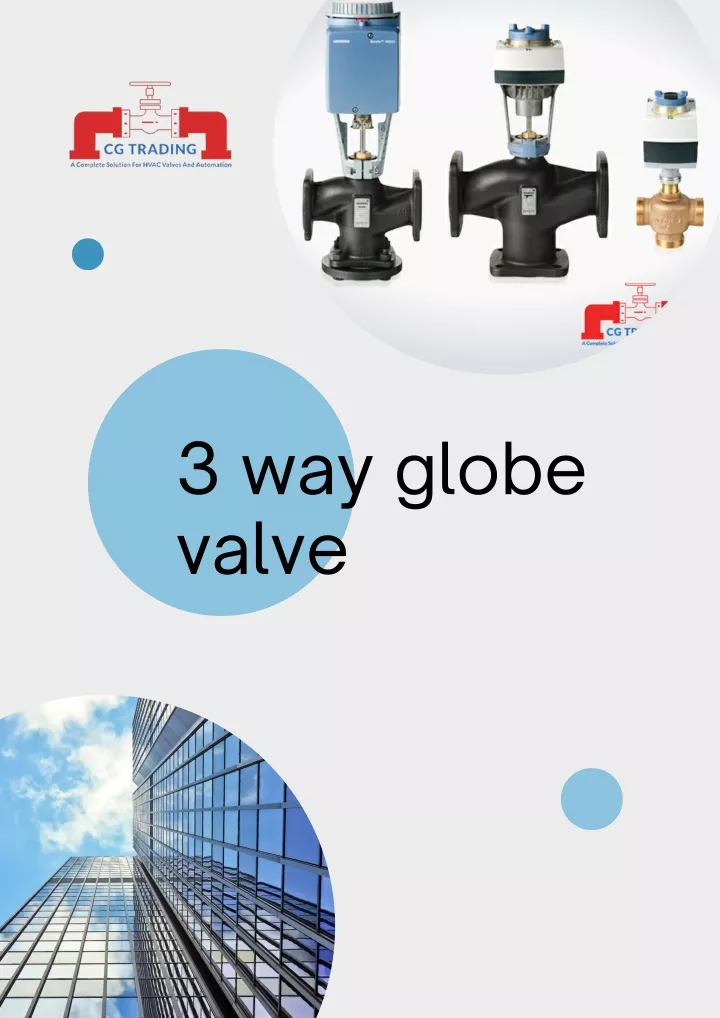 3 way globe valve