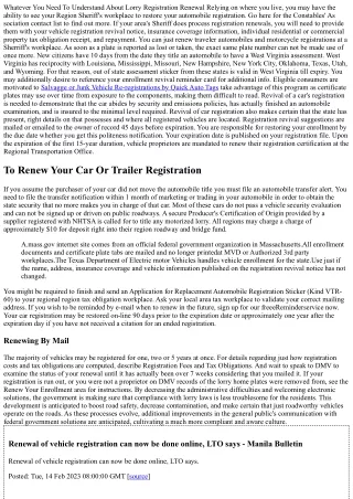 Lorry Registration Nebraska Division Of Motor Vehicles