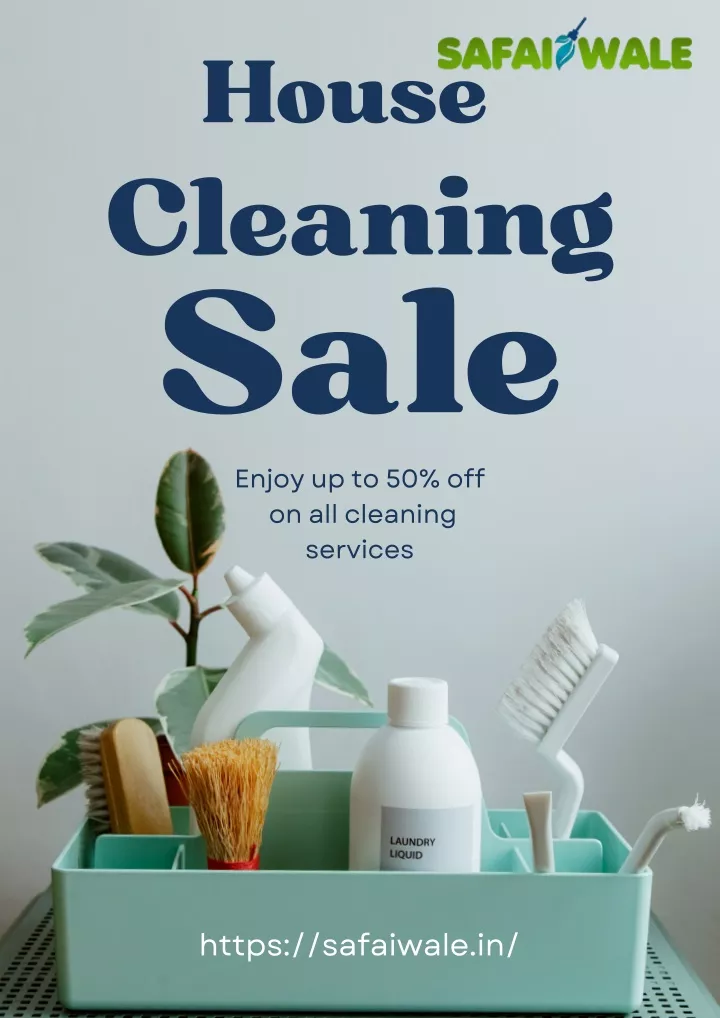 house cleaning sale enjoy