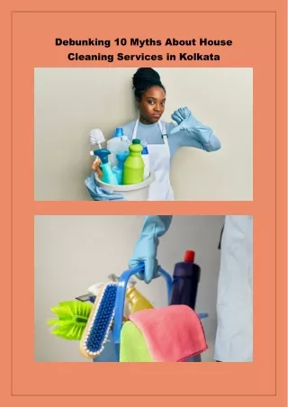 House Cleaning Services in Kolkata