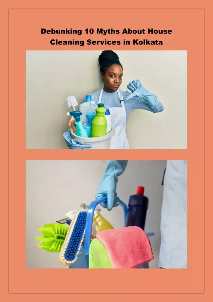 debunking 10 myths about house cleaning services