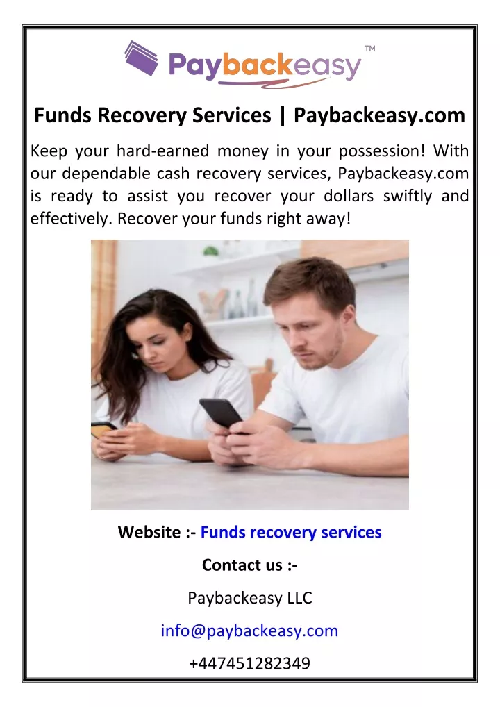 funds recovery services paybackeasy com