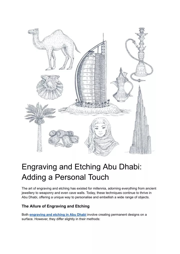 engraving and etching abu dhabi adding a personal