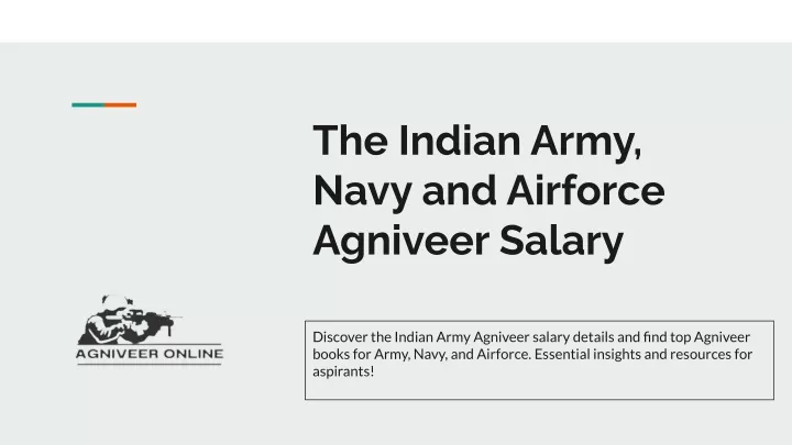 the indian army navy and airforce agniveer salary