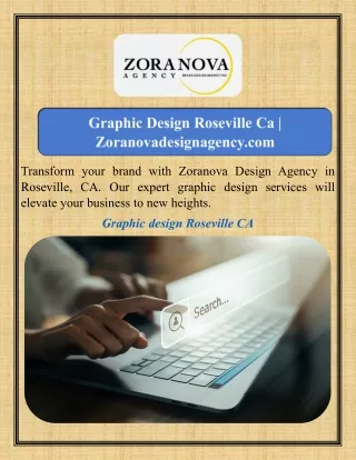 Graphic Design Roseville Ca Zoranovadesignagency.com