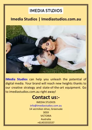 Imedia Studios  Imediastudios.com.au