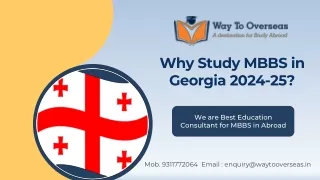 Why Study MBBS in Georgia 2024-25?