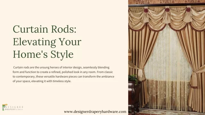 curtain rods elevating your home s style