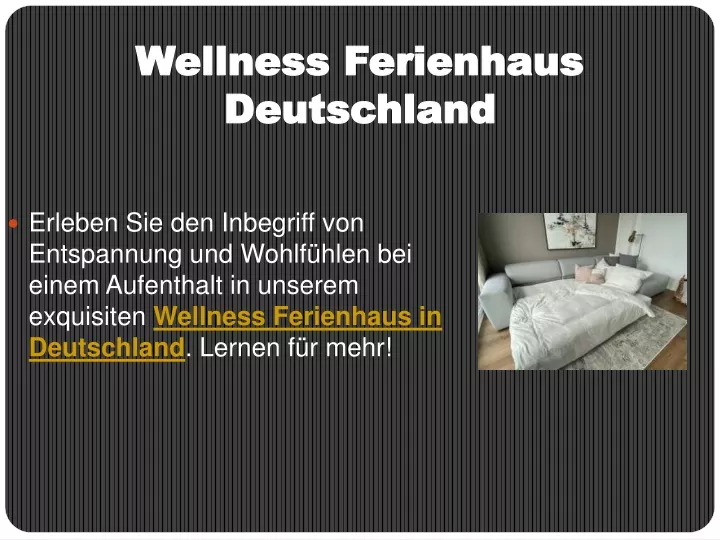 wellness ferienhaus wellness ferienhaus