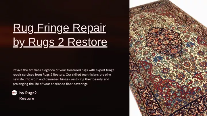 rug fringe repair by rugs 2 restore