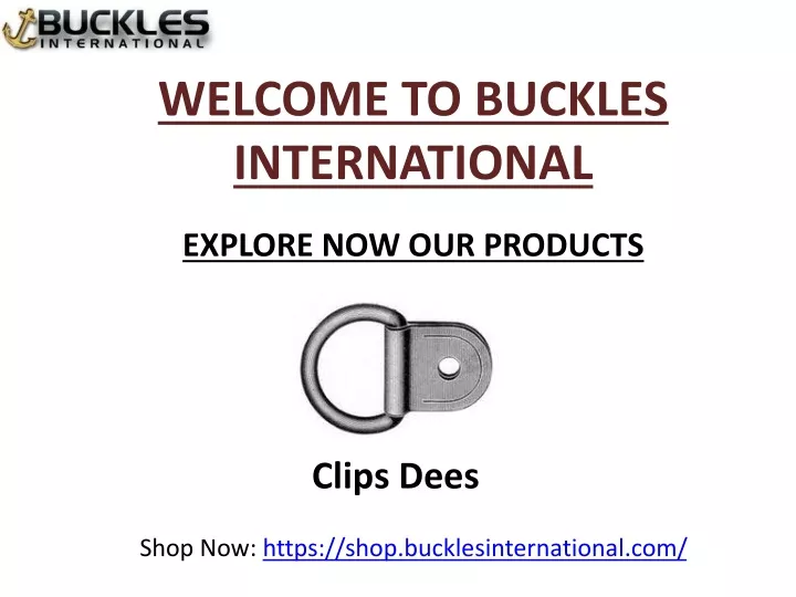 welcome to buckles international