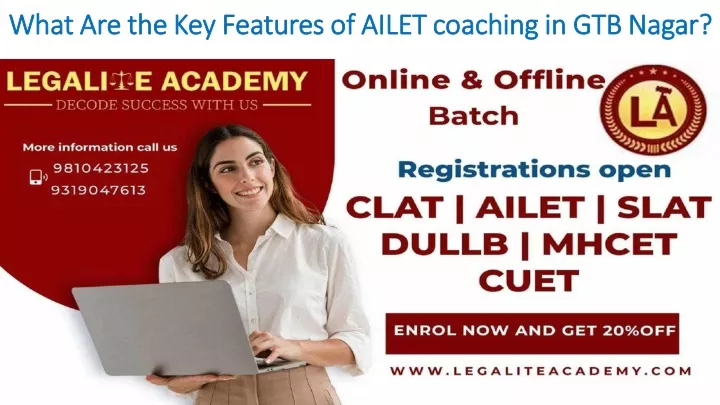 what are the key features of ailet coaching