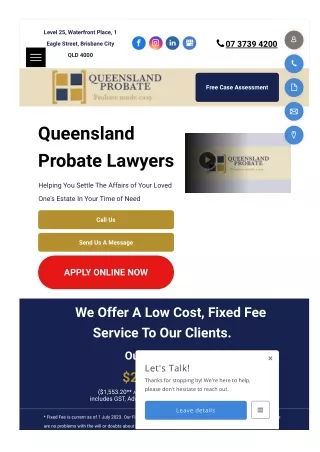 Wills and Estate Lawyers Brisbane