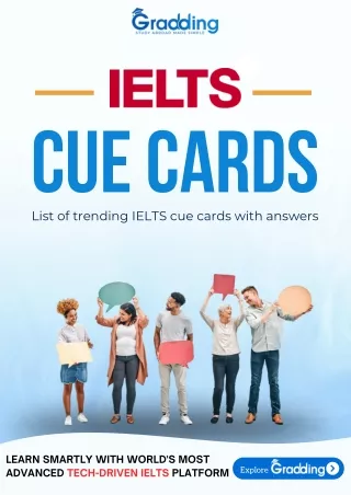 Ace Your IELTS Speaking Test with Expert Cue Cards