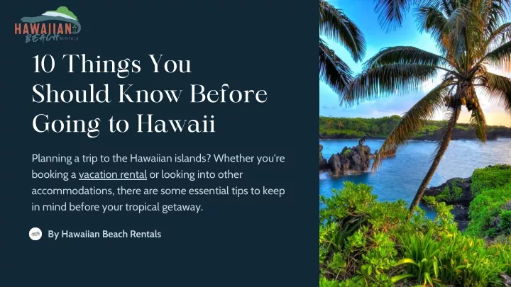 10 things you should know before going to hawaii