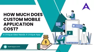 how much does custom mobile application cost