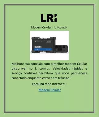 modem celular lri com br