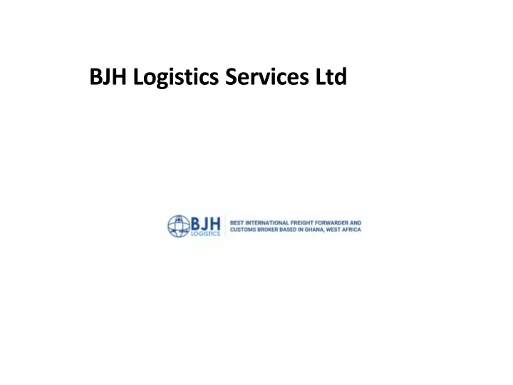 bjh logistics services ltd