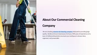 About-Our-Commercial-Cleaning-Company
