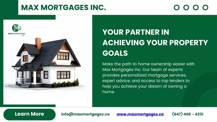 max mortgages inc