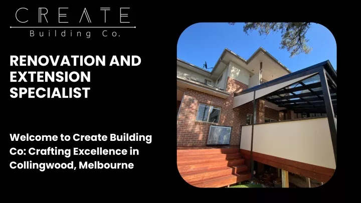 renovation and renovation and extension extension