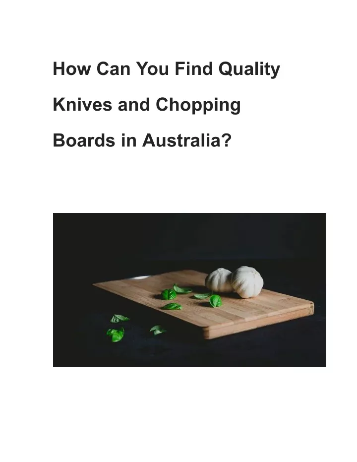 how can you find quality