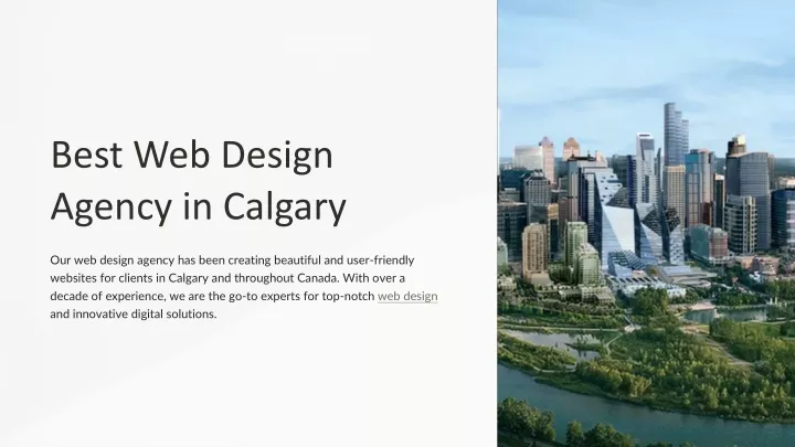 best web design agency in calgary