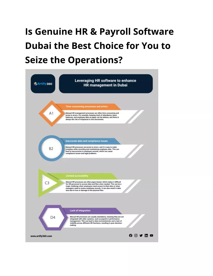 is genuine hr payroll software dubai the best